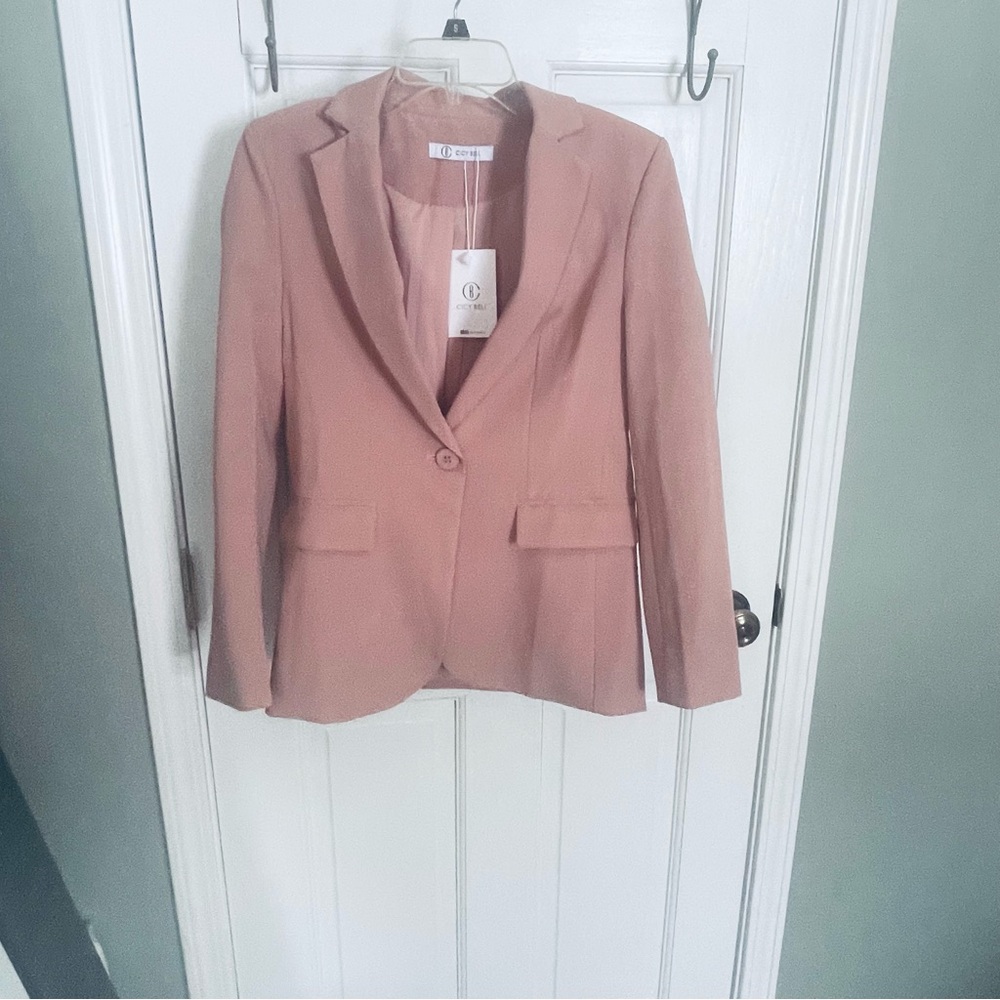 Women's Pink Blazer